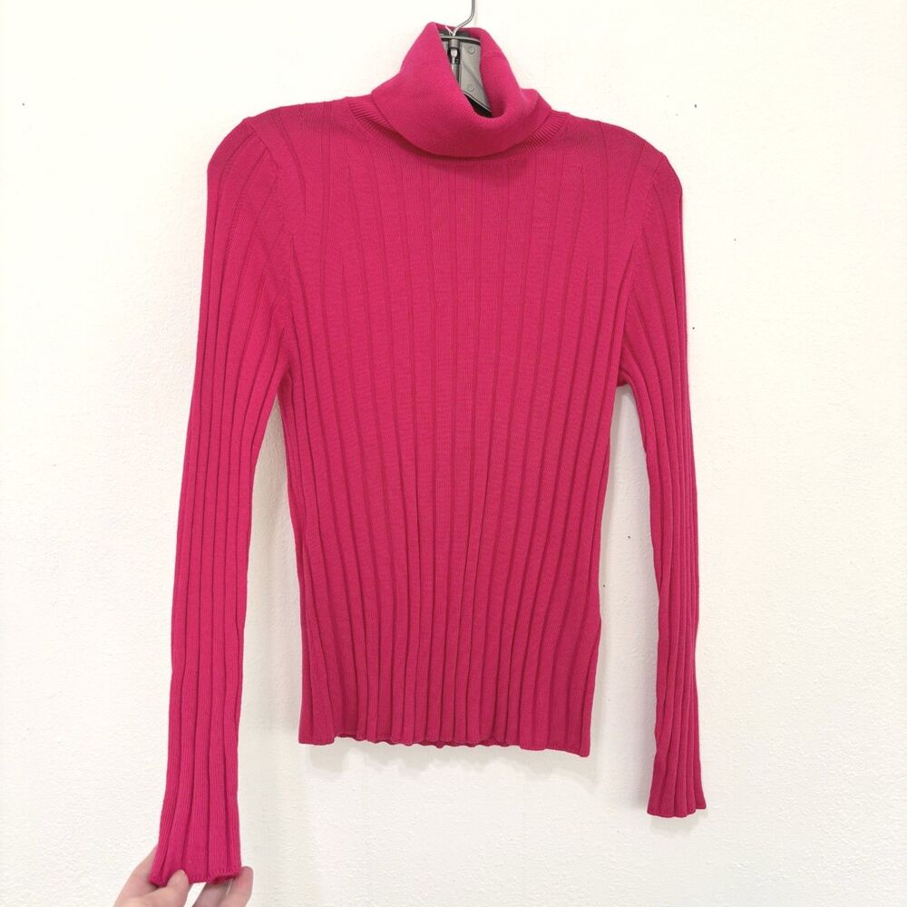 Banana Republic Nezha Quite Luxury Merino Wool Turtleneck Sweater Medium Capsule